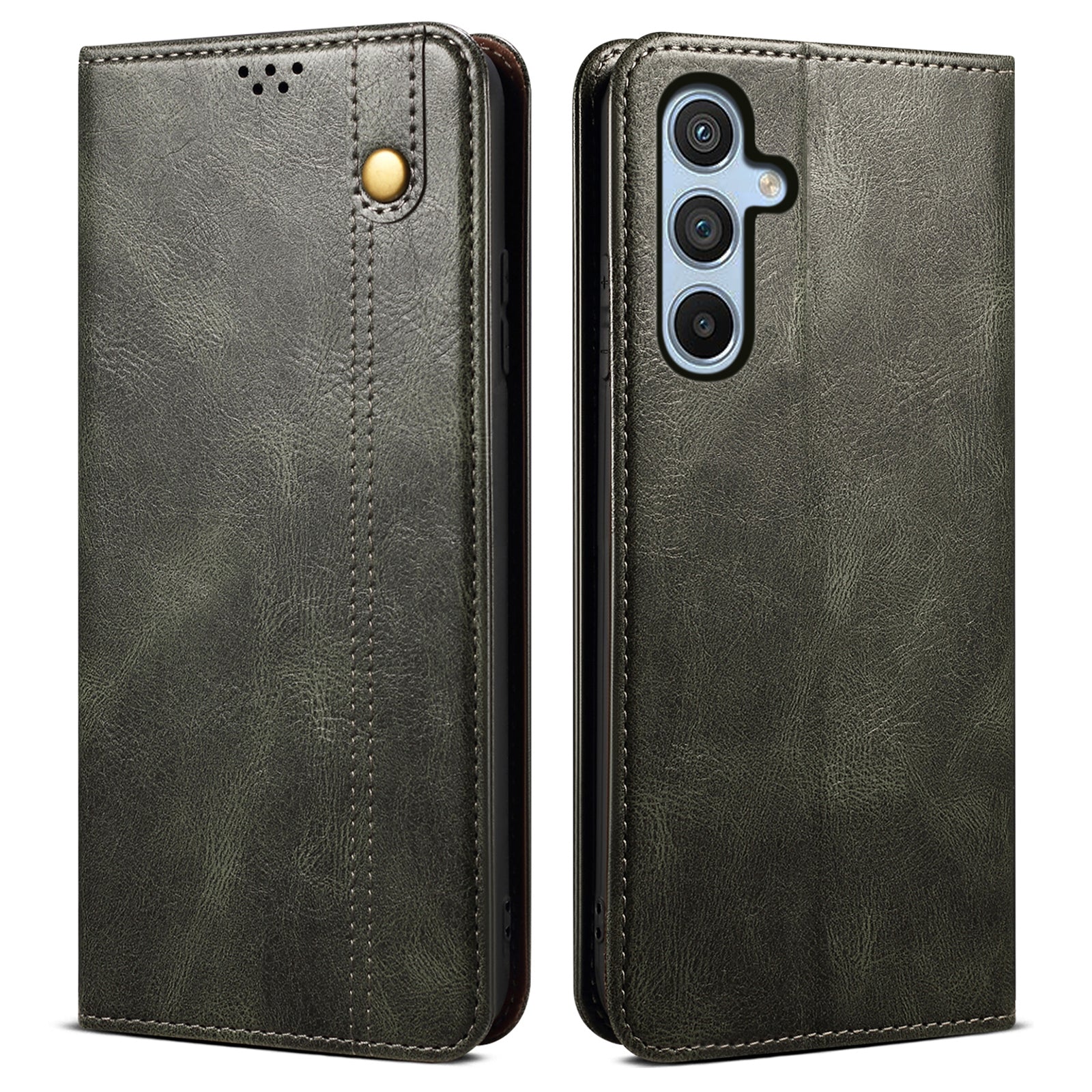 For Samsung Galaxy A54 5G PU Leather Phone Wallet Case Waxy Crazy Horse Texture Stand Cell Phone Cover For Samsung Galaxy A54 5G PU Leather Phone Wallet Case Waxy Crazy Horse Texture Stand Cell Phone Cover